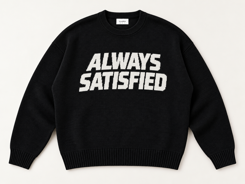 Hilo Graphic Jumper - Black