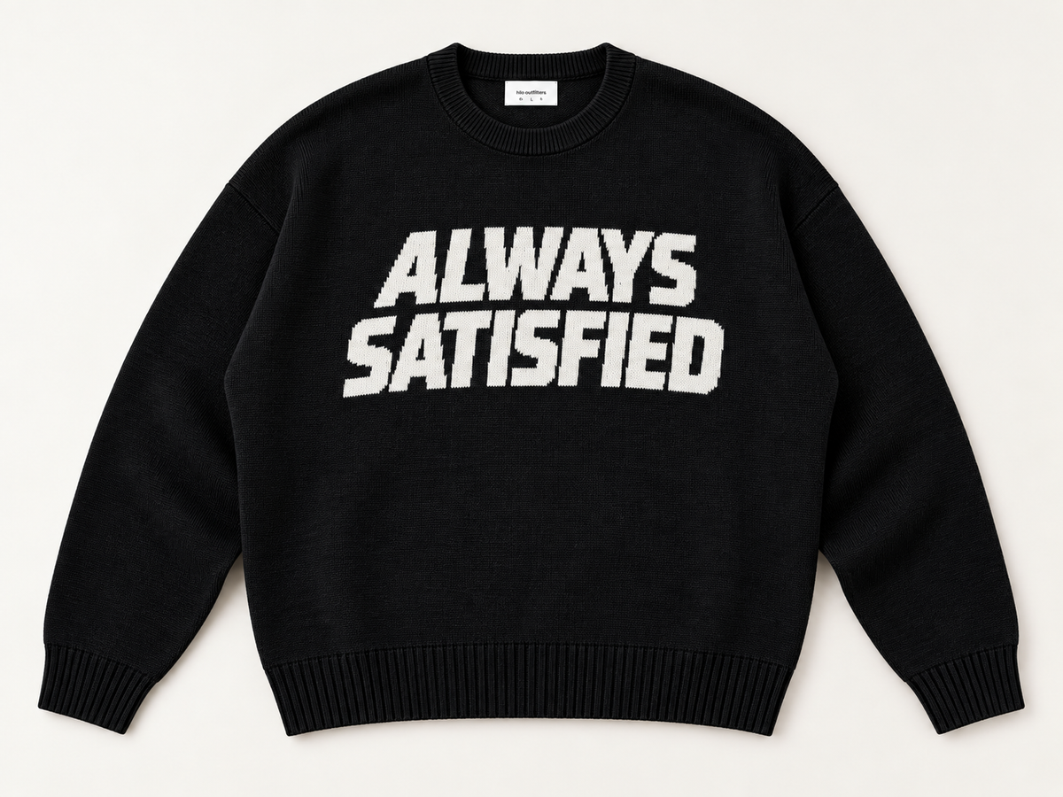 Hilo Graphic Jumper - Black
