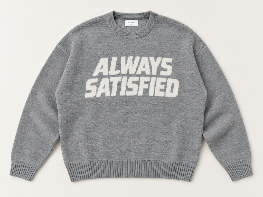 Hilo Graphic Jumper - Grey